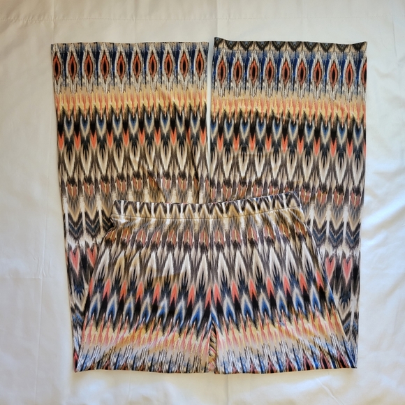 Chico's Casual Wide Leg Summer Pants Chico's Size 1 - Picture 5 of 9